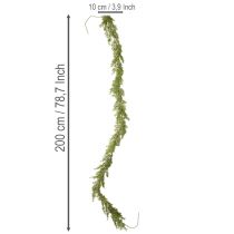 Artikel Kunstig gran-guirlande til døre og vinduer, 200 cm
