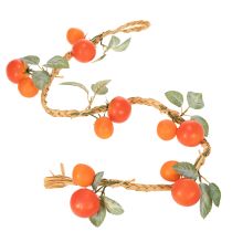 Artikel Kunstig tomatguirlande, dekorativ vinranke, naturtro stuedekoration, 135 cm