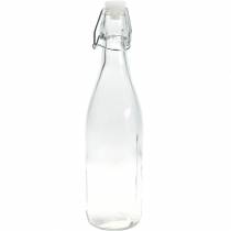 Dekorativ flaske, flip-top flaske, glasvase til at fylde, lysestage