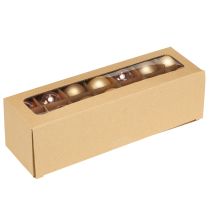 Artikel Glaskugler Julekugler glas guld rose Ø4cm 24 stk