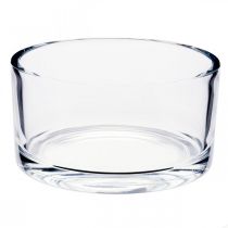 Glas skål skål glas klar Ø15cm H8cm