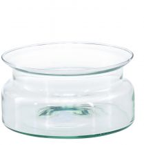 Glasskål dekorativ skål glas svømmeskål Ø16cm H8cm
