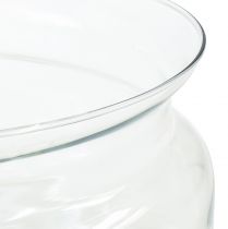 Artikel Glasskål svømmeskål dekorativ skål glas Ø24cm H10cm