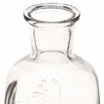 Artikel Glasvase flaskevase med motivvase glas klar H19cm 2 stk.