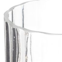 Artikel Højkvalitets glasvase til dekorativt arrangement i moderne hjem, 24 cm