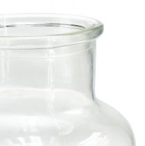 Artikel Glasvase dekorativ flaske apoteker glas retro Ø14cm H25cm