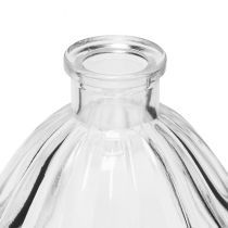 Artikel Glasvaser minivaser glas løgklare 8,5x9,5cm 6stk