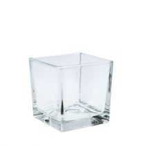 Glasterninger klare 8cm x 8cm x 8cm 6 stk