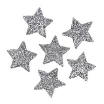 Artikel Glitterstjerne sølv Ø2,5cm 96 stk