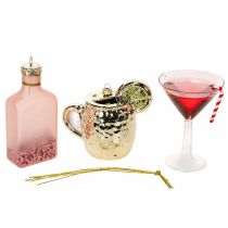 Artikel Mini cocktailpynt til juletræet, 14 cm, 6 stk.