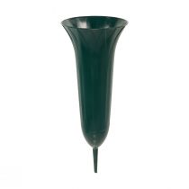 Artikel Gravvase mørkegrøn 36cm 5stk