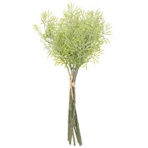 Artikel Prydet aspargesgren, naturlig tilføjelse til blomsterbuketter, 34 cm, 7 stk.