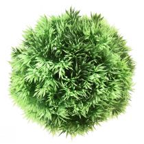 Artikel Græskugle dekorativ kugle kunstige planter grøn Ø15cm 1stk