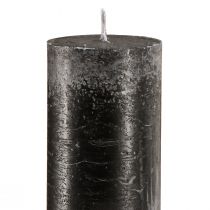 Artikel Store lys Sorte pindelys 50mm x 300mm 4 stk