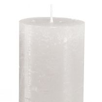 Artikel Store pindelys lysegrå ensfarvet 50x300mm 4 stk