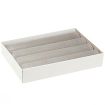 Artikel Store pindelys lysegrå ensfarvet 50x300mm 4 stk