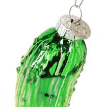 Artikel Agurk som juletræsdekoration Glas Juleagurk 8cm 3stk