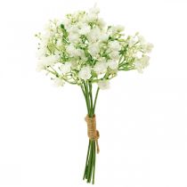 Artikel Hvid Gypsophila kunstig L30cm 12stk