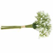Artikel Gypsophila kunstig gypsophila i bundt hvid H28cm 6stk