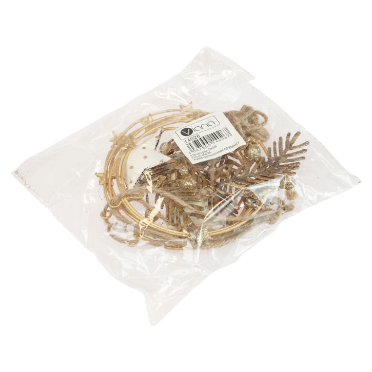 Artikel Hængende dekoration juletræspynt stjerne H38cm 3 stk