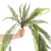 Artikel Kunstig bregne, dekorativ bregnegren til opsætning og ophængning, 118 cm