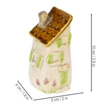 Artikel Keramik boligdekoration til indendørs brug og urtepotter. Ideel gave. 10 cm, 3 stk.