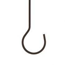 Krog brun L 25cm 12stk