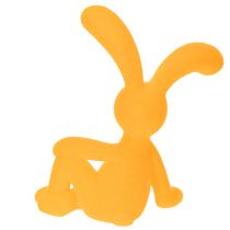 Artikel Dekorativ påskehare af plastik, ideel som dekoration og gaveidé, 20 cm, 2 stk.