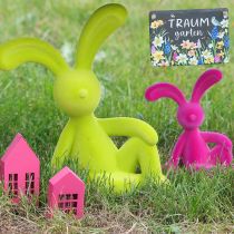 Artikel Moderne dekorativ kaninfigur til stuen, påskedekoration, 38 cm