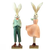 Artikel Kanin pige kanin dreng kanin dekoration påske H36cm 2 stk