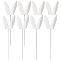 Artikel Kaninører til festlige påskefester og dekorationer, 28 cm, 8 stk.