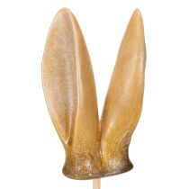 Artikel Kaninører Havepæl, Forårsdyrfigur til have- og påskedekorationer, 29 cm, 4 stk.