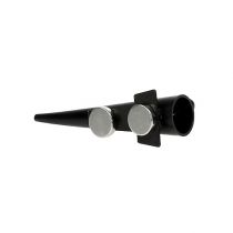 Artikel Herrestift med magnet Sort, mat