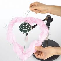 Artikel Blomsterskum brudebuketholder Lady 2 18cm Ø8cm 6 stk