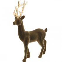 Deco hjorte dekorationsfigur deco rensdyr flok brun H37cm