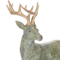 Artikel Hjortefigur, dekorativ, stående, detaljeret, 43 cm
