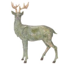 Artikel Hjortefigur, dekorativ, stående, detaljeret, 43 cm