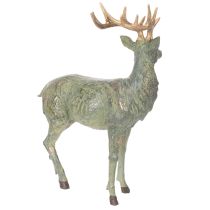 Artikel Hjortefigur, dekorativ, stående, detaljeret, 43 cm