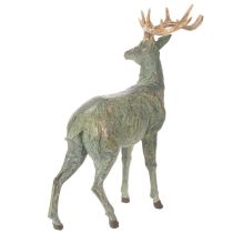 Artikel Hjortefigur, dekorativ, stående, detaljeret, 43 cm