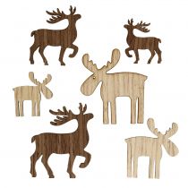 Artikel Bland rensdyr til spredning brun, naturlig 3cm – 5cm 72 stk