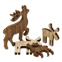 Artikel Bland rensdyr til spredning brun, naturlig 3cm – 5cm 72 stk
