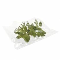 Artikel Dekorativt hjortehoved flokket mosgrønt 10cm x 20cm 3 stk