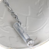 Artikel Klokke med julemotiv til ophængning, 26 cm