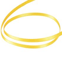 Artikel Højkvalitets gavebånd gult satinbånd 3 mm × 50 m