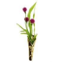 Artikel Bryllupsemblem med magnetguld 5cm