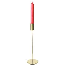 Artikel Høj lysestage i guldmetal 27,5 cm 4 stk.