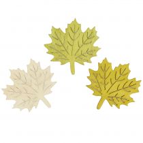 Maple blade for at sprede efterårsfarver assorterede 4 cm 72stk