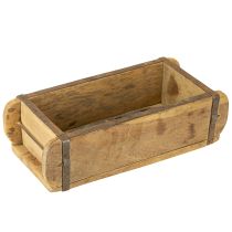 Artikel Trædekoration vintage murstensform brun, rust 31×14,5 cm H9 cm