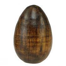 Artikel Trææg Brun Mango Træ Påskeæg lavet af Træ H8cm 3 stk