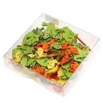 Artikel Trækanin 2cm - 4cm farverig assorteret 96 stk